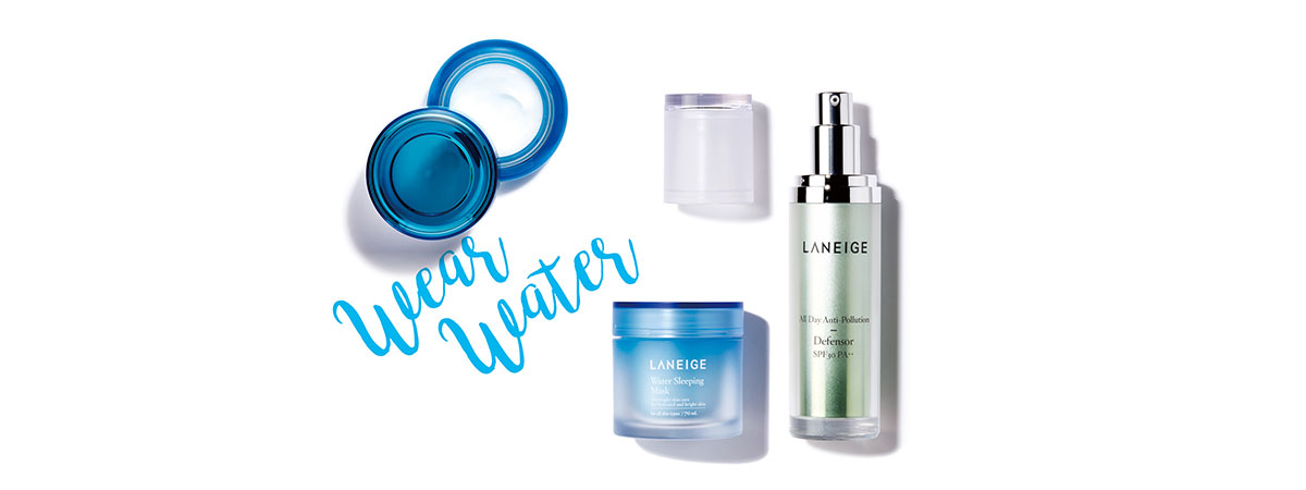 How to wear water in summer