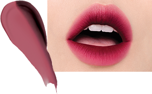 burgundy matte lip