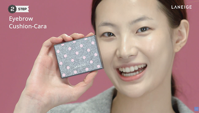 How I wear vintage rose make up for F/W season step2 image