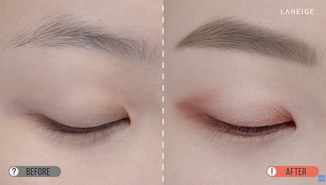 How I wear vintage rose make up for F/W season step3 image