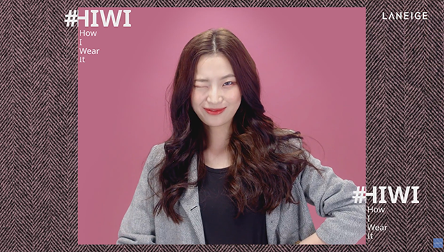 How I wear vintage rose make up for F/W season step5 image