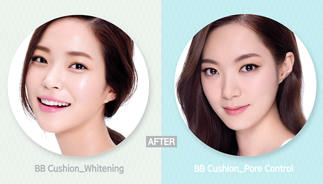  Whitening Cushion vs. Pore Control Cushion image