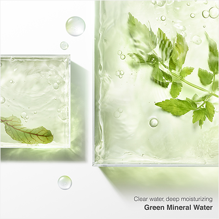 Clear water, deep moisturizing Green Mineral Water
