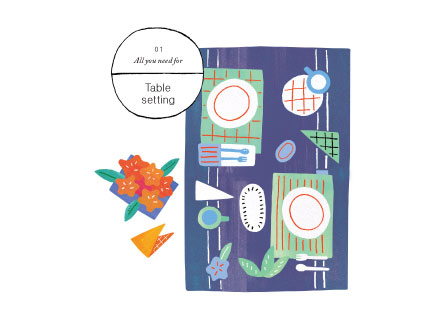 All you need for table setting