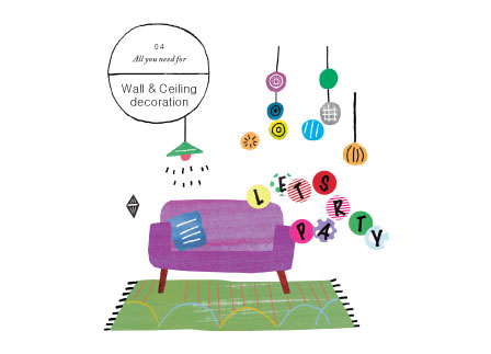 All you need for wall & ceiling decoration