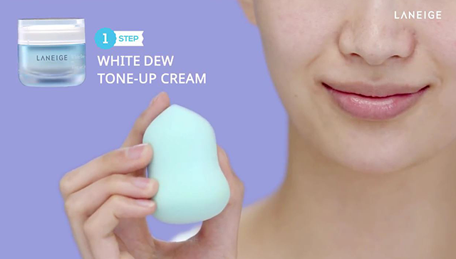 for natural and effortless tone up makeup that goes well with a white T-shirt and jeans step1 image