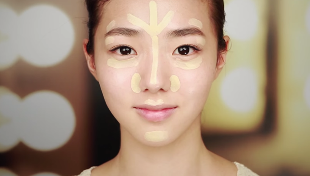 Filler effect makeup STEP 1 Image