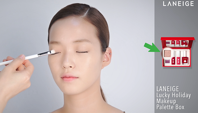 Lucky Winter Makeup(2) -step1