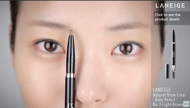 SOKB L53 - Feminine semi-arched eyebrows  STEP1 이미지