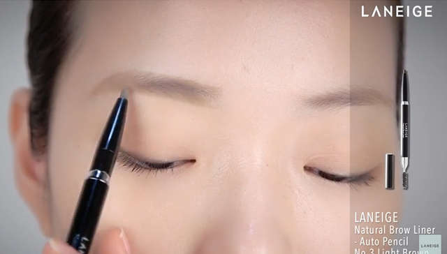 SOKB L53 - Feminine semi-arched eyebrows  STEP3 이미지