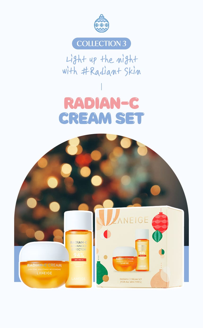 COLLECTION 3 - COLLECTION3 Light up the night with #Radiant Skim/RADIAN-C CREAM SET