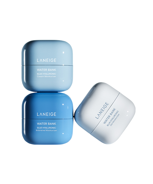 Laneige Water Bank Blue Hyaluronic Cream Package Cut