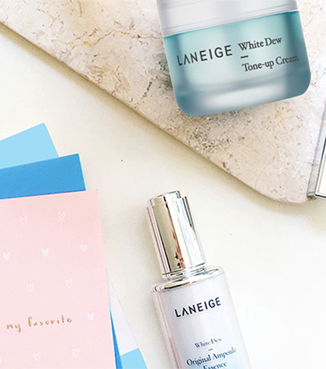 Double instant moisturizing & brightening effect
