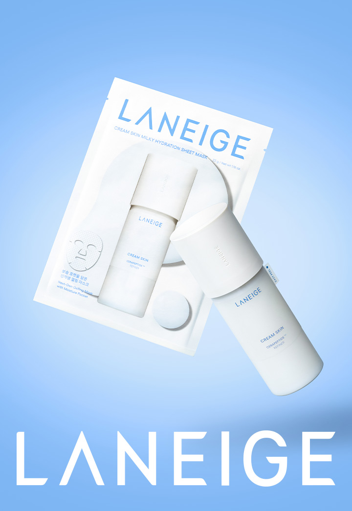 크림 스킨 밀키 하이드레이션 시트 마스크 LANEIGE