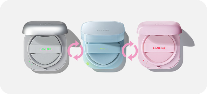 네오 쿠션 더 매트, 네오 쿠션 뮤이, 네오 쿠션 더 글로우