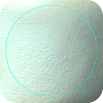 모공 커버 사용 직후 피부 상태