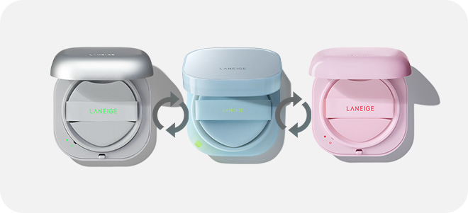 네오 쿠션 더 매트, 네오 쿠션 뮤이, 네오 쿠션 더 글로우