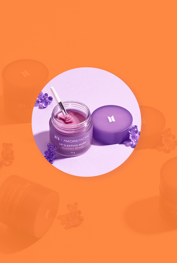 라네즈 스킨케어 BTS | AMOREPACIFIC 라네즈 립 슬리핑 마스크 GUMMY BEAR