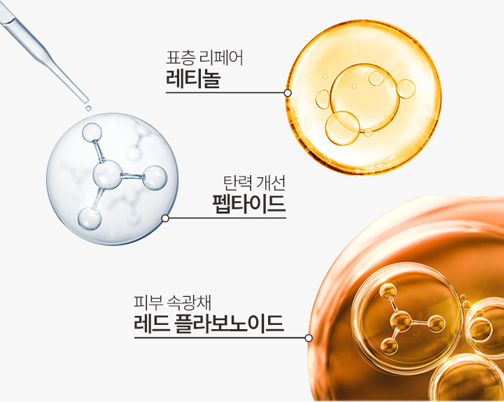 레티놀/펩타이드/레드 폴라보노이드