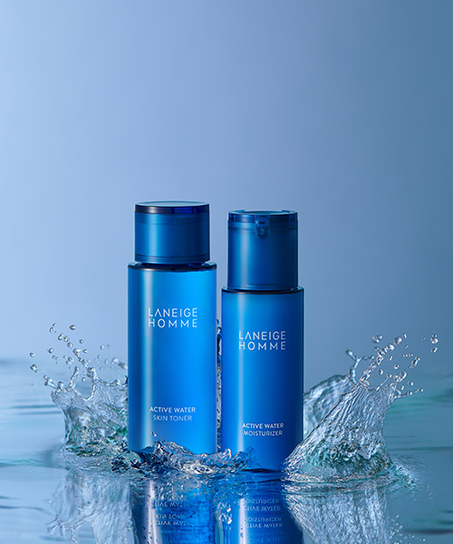 Laneige 스킨케어 액티브 워터 스킨 3 - 남자수분스킨, 남자수부지