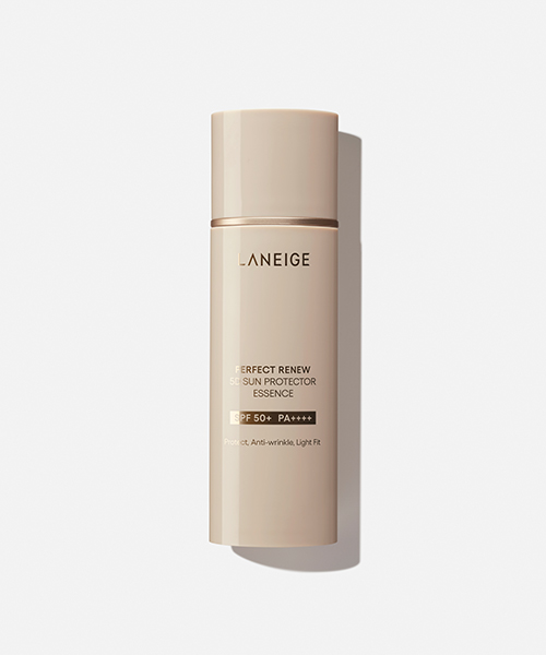 Laneige 스킨케어 퍼펙트 리뉴 파이브디 선 프로텍터 에센스 1 - 안티에이징선에센스, 겉광속촉선에센스