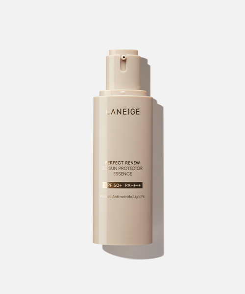 Laneige 스킨케어 퍼펙트 리뉴 파이브디 선 프로텍터 에센스 3 - 안티에이징선에센스, 겉광속촉선에센스