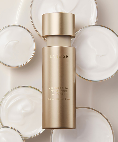 Laneige 스킨케어 퍼펙트 리뉴 쓰리엑스 에멀젼 어드밴스드 5 - 안티에이징에센셜에멀젼, NEW고영양에멀젼