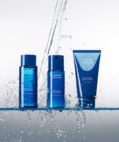 Laneige 스킨케어 액티브 워터 폼 클렌저 3 - 촉촉클렌저, 남자클렌징