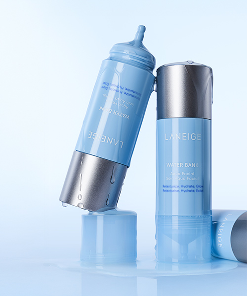 Laneige 스킨케어 워터뱅크 아쿠아 페이셜 5 - 물광샷세럼, 장벽부스터