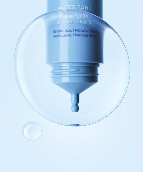 Laneige 스킨케어 워터뱅크 아쿠아 페이셜 6 - 물광샷세럼, 장벽부스터