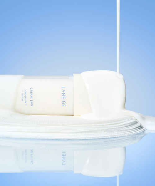 Laneige 스킨케어 크림 스킨 밀키 하이드레이션 시트 마스크 4 - 7겹레이어링, 퀵화잘먹마스크