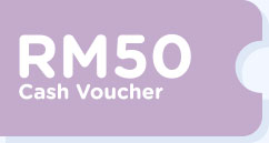 RM50 Cash Voucher