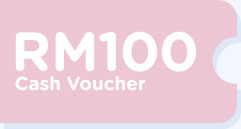 RM100 Cash Voucher