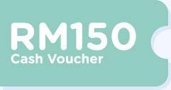 RM150 Cash Voucher
