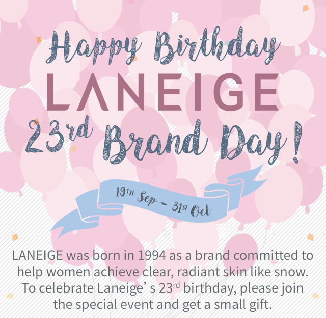 LANEIGE 23rd Brand Day