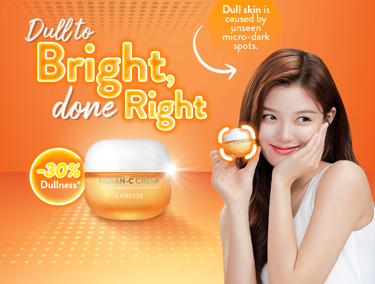 RADIANC CREAM CAMPAIGN LANEIGE