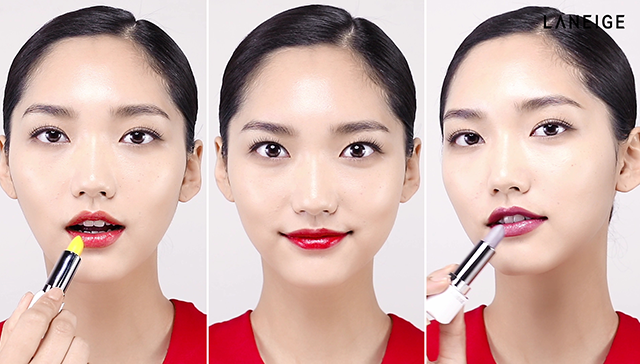  3-ways Red Lip Makeup step4 image