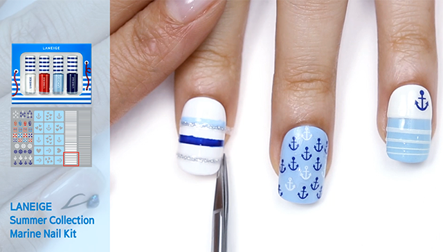 use Stripe Nail Tape step3. image