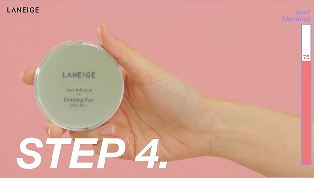 Anti-dust makeup to stay fresh against particulate matter step4 image